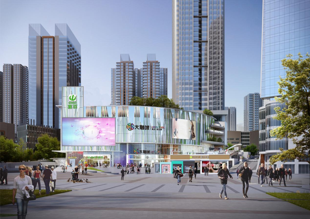 首店扎堆观音桥大融城奏响四首经济乐章